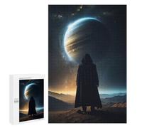 Rompecabezas 1000 PCS para Adolescentes Among The Rings of Saturn Rompecabezas para Adultos Juego Práctico Regalo De Cumpleaños Regalo De Cumpleaños, Regalos, 1000 PCS