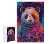 Rompecabezas 1000 PCS para Adolescentes Astronaut Space Panda Rompecabezas para Adultos Juego Práctico Pero Divertido Y Humorístico para Cumpleaños, Navidad 1000 PCS