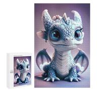 Rompecabezas 1000 PCS para Adolescentes Baby Cute Dragon Girl Rompecabezas para Adultos Juego Práctico Pero Divertido Y Humorístico para Cumpleaños, Navidad 1000 PCS