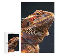 Rompecabezas 1000 PCS para Adolescentes Bearded Dragon Rompecabezas para Adultos Juguetes DIY para La Diversión Familiar Ayuda A Ejercitar El Cerebro 1000 PCS