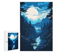 Rompecabezas 1000 PCS para Adolescentes Beautiful Night View Rompecabezas para Adultos Juego Familiar Una Obra De Arte como Regalo para Toda La Familia 1000 PCS