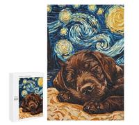 Rompecabezas 1000 PCS para Adolescentes Brown Labrador Puppy Rompecabezas para Adultos Juego Práctico Pero Divertido Y Humorístico Regalo De Cumpleaños, Regalos, 1000 PCS