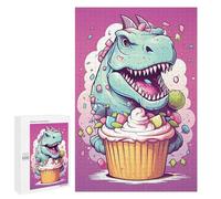 Rompecabezas 1000 PCS para Adolescentes Candy Cupcake Dino Rompecabezas DIY Juguetes Una Obra De Arte como Regalo para Toda La Familia 1000 PCS