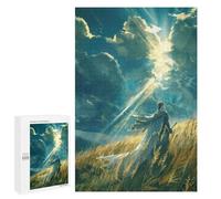 Rompecabezas 1000 PCS para Adolescentes Celestial Guardian Rompecabezas para Adultos Juguetes DIY para La Diversión Familiar Ayuda A Ejercitar El Cerebro 1000 PCS