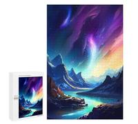 Rompecabezas 1000 PCS para Adolescentes Celestial Symphony Galaxy Rompecabezas para Adultos Juegos De Relajación Vacaciones En Casa Matar El Tiempo 1000 PCS