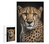 Rompecabezas 1000 PCS para Adolescentes Cheetah AI Generative Rompecabezas para Adultos Juego Familiar Decoración del Hogar para Cumpleaños, Navidad 1000 PCS