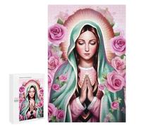 Rompecabezas 1000 PCS para Adolescentes Christ Poster Catholic 2 Rompecabezas para Adultos Juguetes De Bricolaje Análisis Y Lógica Trato como Regalos para Toda La Familia 1000 PCS