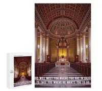 Rompecabezas 1000 PCS para Adolescentes Christ Quote to Remember 6 Rompecabezas para Adultos Juego Familiar Decoración del Hogar para Cumpleaños, Navidad 1000 PCS