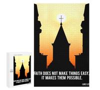 Rompecabezas 1000 PCS para Adolescentes Christian Quote of Bible 3 Rompecabezas para Adultos Juguete Decoración De Pared Difícil Difícil Desafiante De Completar 1000 PCS