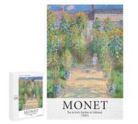 Rompecabezas 1000 PCS para Adolescentes Claude Monet Famous Art Rompecabezas para Adultos Juego Práctico Regalo De Cumpleaños Regalo De Cumpleaños, Regalos, 1000 PCS