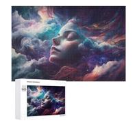 Rompecabezas 1000 PCS para Adolescentes Clouds of Dreams Ethereal Artistry Rompecabezas para Adultos Juegos Relajantes Difícil Difícil Desafío Educativo 1000 PCS