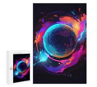 Rompecabezas 1000 PCS para Adolescentes Colorful Cosmic Sphere Rompecabezas para Adultos Juego Práctico Regalo De Cumpleaños Regalo De Cumpleaños, Regalos, 1000 PCS