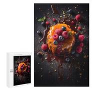 Rompecabezas 1000 PCS para Adolescentes Colorful Fruit Dessert Rompecabezas para Adolescentes Juguetes DIY Decoración De Pared Ayuda A Ejercitar El Cerebro 1000 PCS