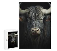 Rompecabezas 1000 PCS para Adolescentes Cool Yak Animal Portrait Rompecabezas para Adultos Juguetes De Bricolaje Análisis Y Lógica Trato como Regalos para Toda La Familia 1000 PCS