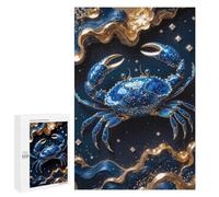 Rompecabezas 1000 PCS para Adolescentes Crab Kintsugi Art Rompecabezas para Adultos Juego Práctico Regalo De Cumpleaños Regalo De Cumpleaños, Regalos, 1000 PCS