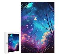 Rompecabezas 1000 PCS para Adolescentes Crystal Forest Fantasy Rompecabezas para Adultos Juego De Ingenio Análisis Y Lógica 1000 PCS