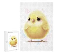 Rompecabezas 1000 PCS para Adolescentes Cute Baby Chick Chicken Rompecabezas para Adultos Juegos Familiares Regalo De Cumpleaños Regalos De Cumpleaños Únicos 1000 PCS