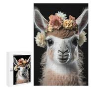 Rompecabezas 1000 PCS para Adolescentes Cute Baby Fluffy Llama Rompecabezas para Adultos Juguetes DIY para La Diversión Familiar Ayuda A Ejercitar El Cerebro 1000 PCS
