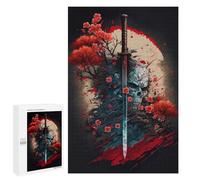 Rompecabezas 1000 PCS para Adolescentes Deadly Blade Rompecabezas para Adultos Juego Familiar Decoración del Hogar para Cumpleaños, Navidad 1000 PCS