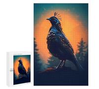 Rompecabezas 1000 PCS para Adolescentes Enchanted Forest Bird Rompecabezas para Adultos Juego Práctico Pero Divertido Y Humorístico Regalo De Cumpleaños, Regalos, 1000 PCS