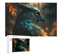 Rompecabezas 1000 PCS para Adolescentes Enchanted Forest Guardian Rompecabezas para Adolescentes Juegos Divertidos Ensamblaje De Patrones Ayuda Al Cerebro A Ejercitarse 1000 PCS