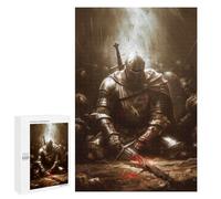 Rompecabezas 1000 PCS para Adolescentes End of The Battle Rompecabezas para Adultos Juguete Decoración De Pared Difícil Difícil Desafiante De Completar 1000 PCS