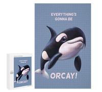 Rompecabezas 1000 PCS para Adolescentes Everythings Gonna Be Orcay Rompecabezas para Adultos Juego Práctico Arte De Pared Desafiante De Completar 1000 PCS