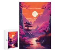 Rompecabezas 1000 PCS para Adolescentes Fantasy Landscape 20 Rompecabezas para Adultos Juego Práctico Regalo De Cumpleaños Regalo De Cumpleaños, Regalos, 1000 PCS