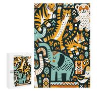 Rompecabezas 1000 PCS para Adolescentes Forest Fiesta Paradise Rompecabezas DIY Juguetes Una Obra De Arte como Regalo para Toda La Familia 1000 PCS