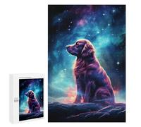 Rompecabezas 1000 PCS para Adolescentes Galactic Canine Majesty -9 Rompecabezas para Adolescentes Juegos Divertidos Ensamblaje De Patrones Ayuda Al Cerebro A Ejercitarse 1000 PCS
