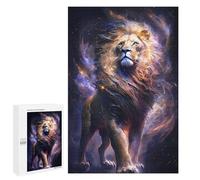 Rompecabezas 1000 PCS para Adolescentes Galactic Lion Majesty Rompecabezas para Adolescentes Juegos Divertidos Ensamblaje De Patrones Ayuda Al Cerebro A Ejercitarse 1000 PCS