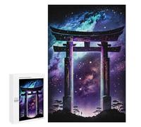 Rompecabezas 1000 PCS para Adolescentes Galactic Torii Gateway Rompecabezas para Adultos Rompecabezas Mejora La Memoria Desafío Educativo Reducción del Estrés Regalos 1000 PCS