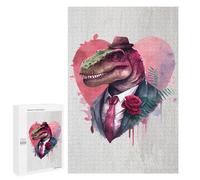 Rompecabezas 1000 PCS para Adolescentes Gangster Style Dinosaurs Rompecabezas para Adultos Juego Práctico Regalo De Cumpleaños Regalo De Cumpleaños, Regalos, 1000 PCS