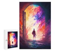 Rompecabezas 1000 PCS para Adolescentes Gateway to Colorful Dreams Rompecabezas para Adultos Juego Práctico Pero Divertido Y Humorístico Regalo De Cumpleaños, Regalos, 1000 PCS