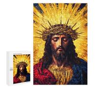 Rompecabezas 1000 PCS para Adolescentes Glory of Jesus Christ Rompecabezas para Adultos Juegos De Relajación Vacaciones En Casa Matar El Tiempo 1000 PCS