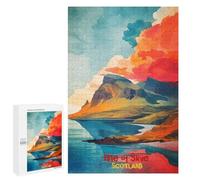 Rompecabezas 1000 PCS para Adolescentes Isle of Skye Art Rompecabezas Juegos Familiares Ensamblaje De Patrones Cumpleaños Y Navidad 1000 PCS
