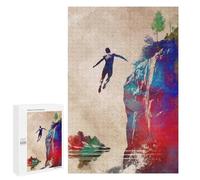 Rompecabezas 1000 PCS para Adolescentes Jumping to The Water Rompecabezas para Adultos Juego Práctico Regalo De Cumpleaños Regalo De Cumpleaños, Regalos, 1000 PCS