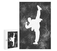Rompecabezas 1000 PCS para Adolescentes Karate 3 Rompecabezas Juego De Ingenio Aliviador De Estrés Desafiante para Completar 1000 PCS