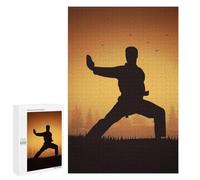Rompecabezas 1000 PCS para Adolescentes Karate 5 Rompecabezas para Adultos Juego Práctico Pero Divertido Y Humorístico Regalo De Cumpleaños, Regalos, 1000 PCS