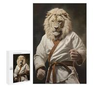 Rompecabezas 1000 PCS para Adolescentes Karate Lion Rompecabezas para Adultos Juego Familiar Decoración del Hogar para Cumpleaños, Navidad 1000 PCS