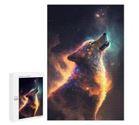 Rompecabezas 1000 PCS para Adolescentes Lone Wolf in Space Rompecabezas para Adultos Juego Práctico Decoración del Hogar Cumpleaños Y Navidad 1000 PCS