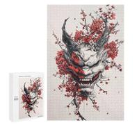Rompecabezas 1000 PCS para Adolescentes Minimalist Japanese Oni Rompecabezas para Adultos Juego Práctico Pero Divertido Y Humorístico Regalo De Cumpleaños, Regalos, 1000 PCS