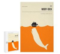 Rompecabezas 1000 PCS para Adolescentes MobyDick Herman Melville Rompecabezas para Adultos Juego Práctico Arte De Pared Desafiante De Completar 1000 PCS