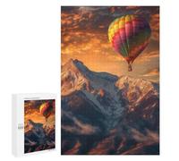 Rompecabezas 1000 PCS para Adolescentes Mountain Majesty Rompecabezas Juego De Ingenio Aliviador De Estrés Desafiante para Completar 1000 PCS