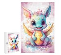 Rompecabezas 1000 PCS para Adolescentes My Little Dragon Friend Rompecabezas para Adultos Juegos Divertidos Difíciles Desafiantes De Completar 1000 PCS