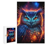 Rompecabezas 1000 PCS para Adolescentes Nebula Owl V4 Rompecabezas para Adultos Juego Práctico Arte De Pared Desafiante De Completar 1000 PCS