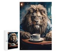 Rompecabezas 1000 PCS para Adolescentes Not Without My Coffee Rompecabezas para Adultos Juego Familiar Una Obra De Arte como Regalo para Toda La Familia 1000 PCS