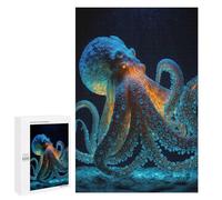 Rompecabezas 1000 PCS para Adolescentes Octopus Animal Rompecabezas DIY Juguetes Una Obra De Arte como Regalo para Toda La Familia 1000 PCS