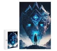 Rompecabezas 1000 PCS para Adolescentes Paint Devils Ice Rompecabezas para Adultos Juguete Decoración De Pared Difícil Difícil Desafiante De Completar 1000 PCS