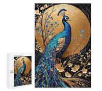 Rompecabezas 1000 PCS para Adolescentes Peacock Kintsugi Art Rompecabezas para Adultos Juego Práctico Regalo De Cumpleaños Regalo De Cumpleaños, Regalos, 1000 PCS